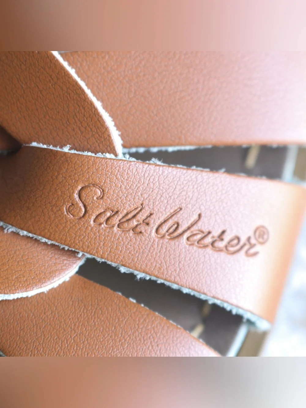 Salt Water Sandals by Hoy | Leather Ankle Strap Original Sandals Kids Size 13 - Picture 3 of 15